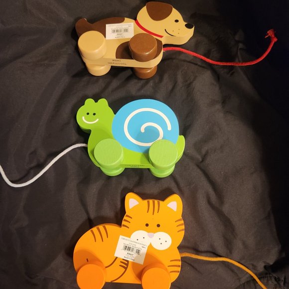 Three Pull-Along Toddler Toys - Picture 2 of 11